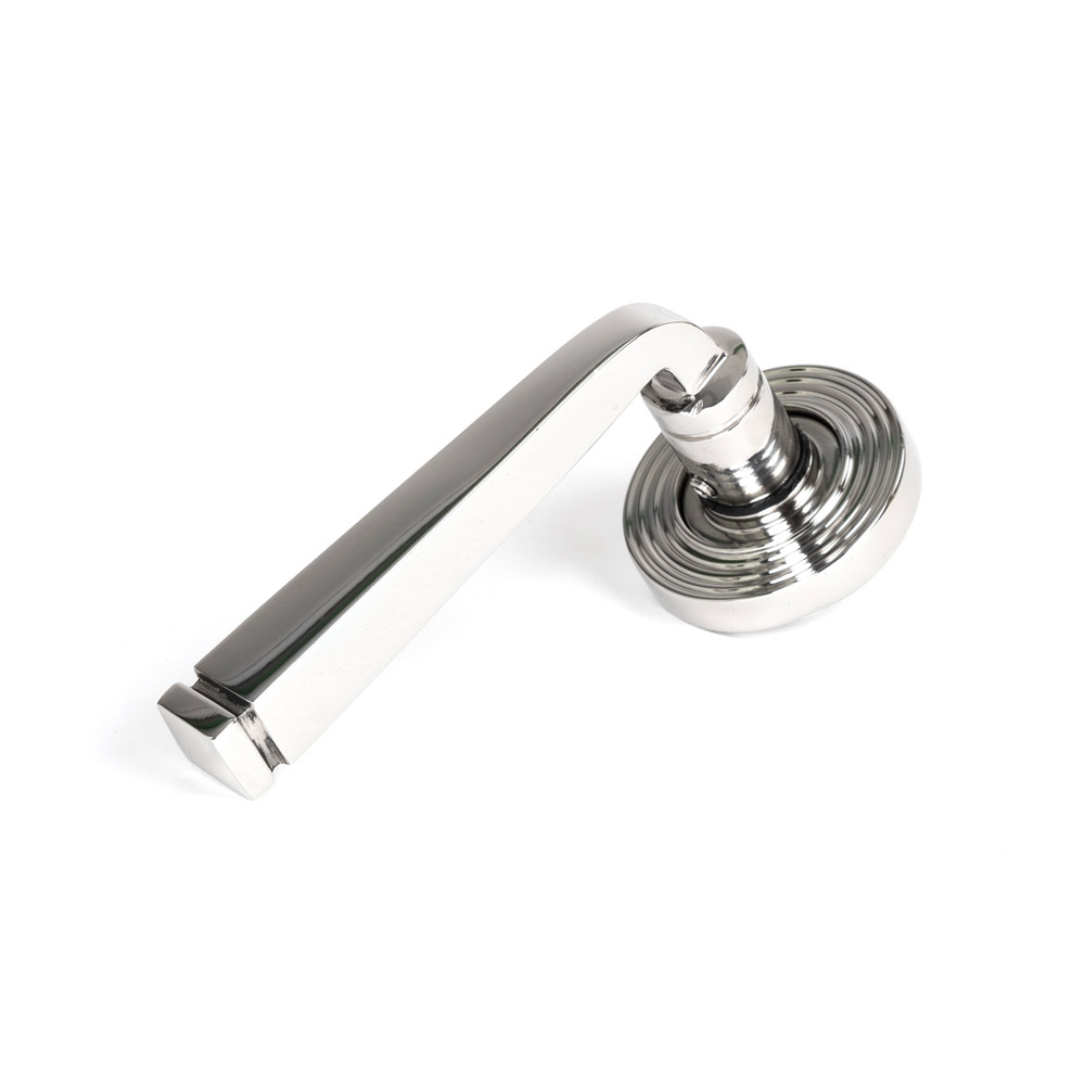 From the Anvil Marine 316 Stainless Steel Avon Round Lever on Rose Set (Beehive) - Unsprung - Polished